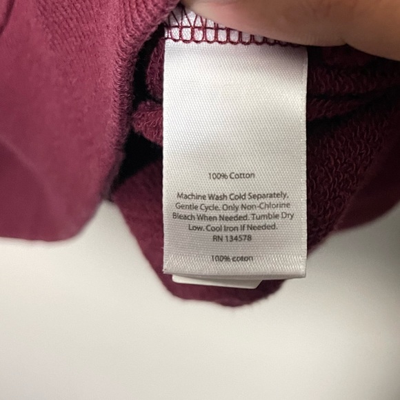 Vineyard Vines Men’s Quarter Zip Red Sweater Small - Picture 5 of 8